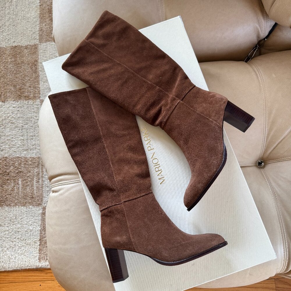 Marion Parke Catherine 70 Boot | Mocha - Picture 2 of 7